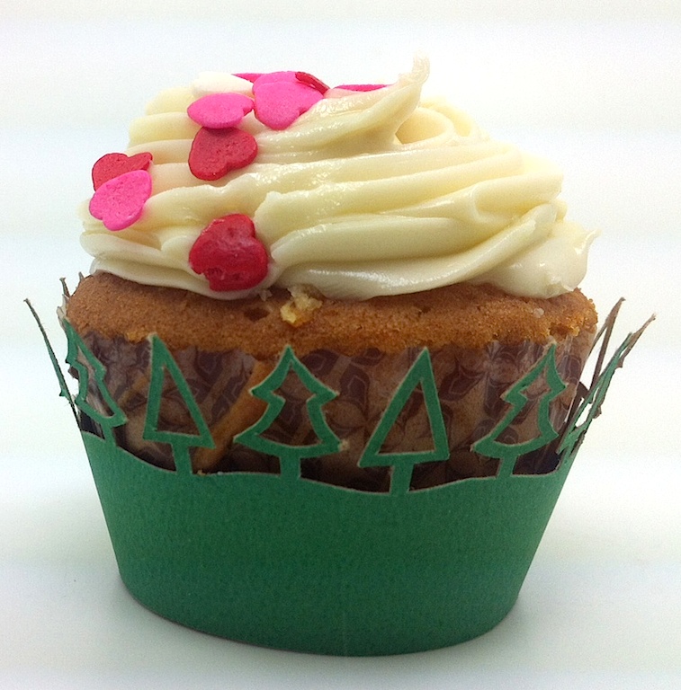 Saia de Natal p/ Cupcake – Comemoração de 100 POSTAGENS