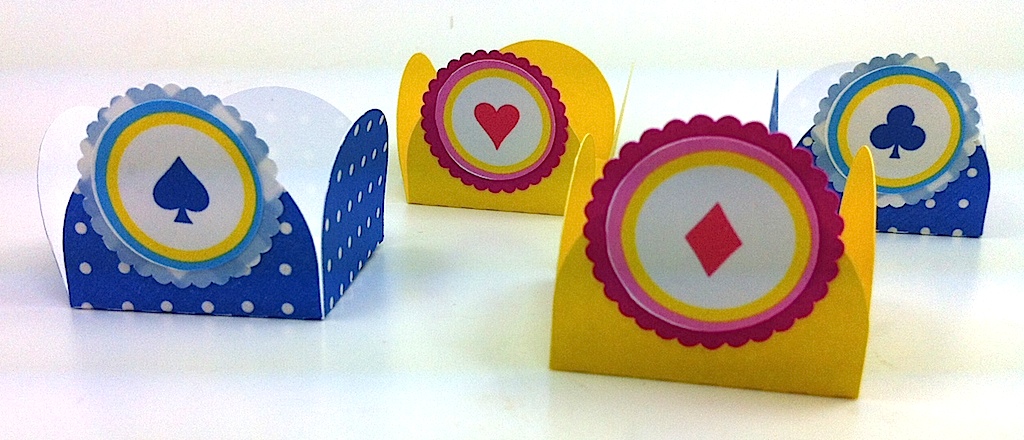 Forminhas Exército de Cartas – Alice no País das Maravilhas