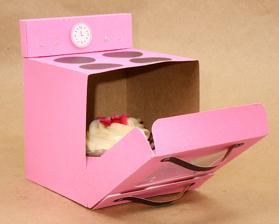 Caixa para Cupcake – Fogão
