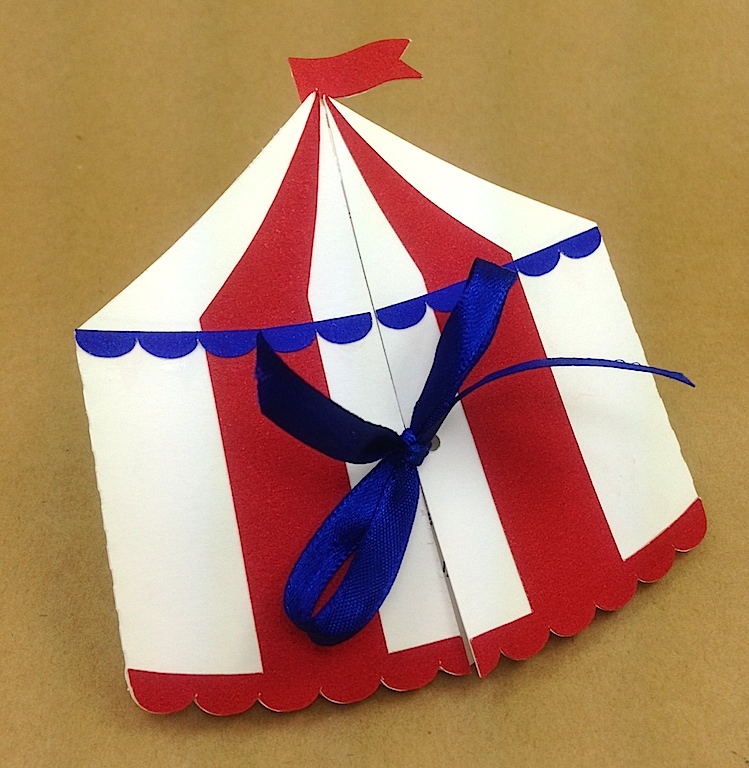 Convite Tenda de Circo