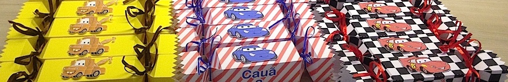 Caixinha Surpresa em forma de Bala – Cars