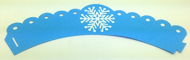 Wrapper ou Saia para Cupcake Frozen