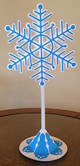 Enfeite de Mesa Frozen