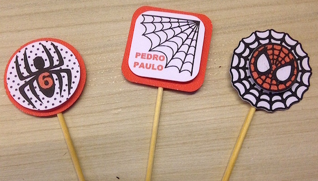 Topper Homem Aranha