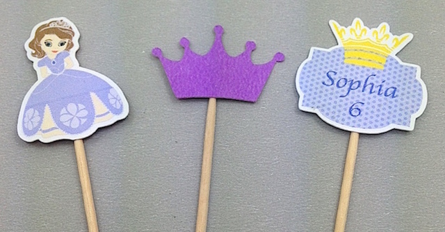 Toppers Princesa Sophia