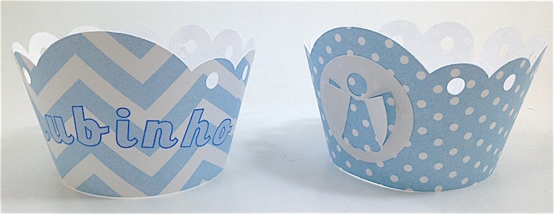 Saia para Cupcake Anjinho