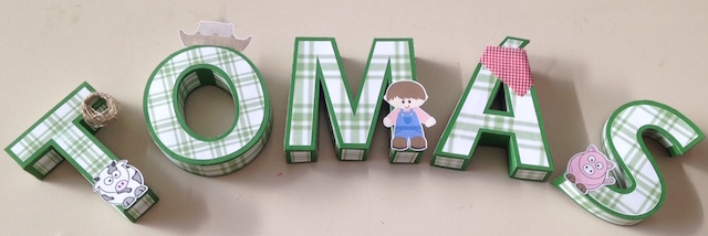Letras 3D