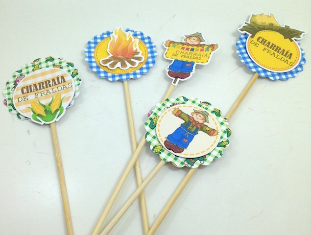 Toppers Gigantes Festa Junina
