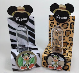 Porta Mini Tubete Mickey Safari