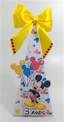 Caixa Pirâmide Mickey