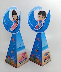 Caixa Pirâmide Praia / Surf / Verão