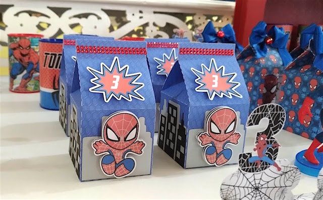Caixa Milk Homem Aranha