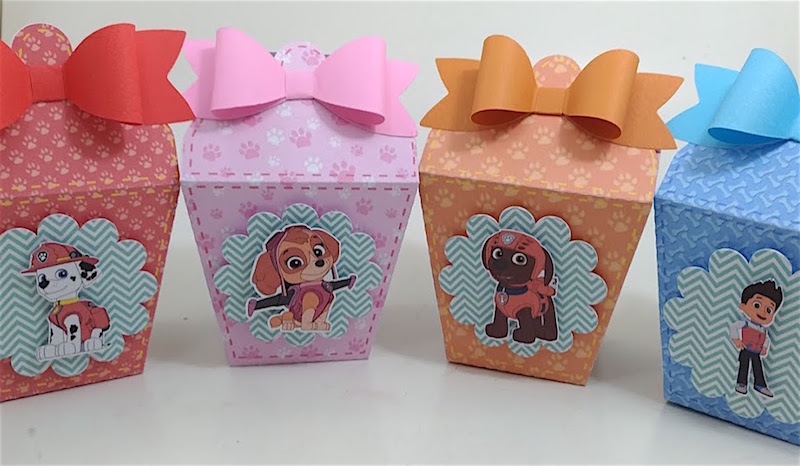 Caixa Sushi Patrulha Canina