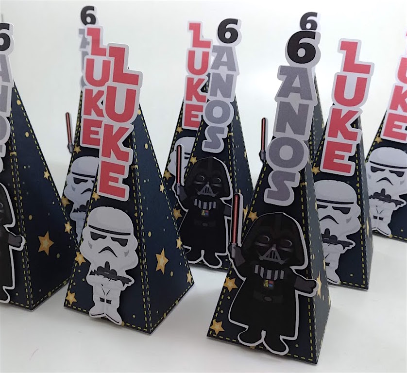 Caixa Pirâmide Star Wars