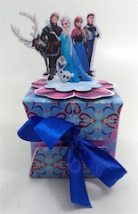 Caixa Passa Fita Frozen
